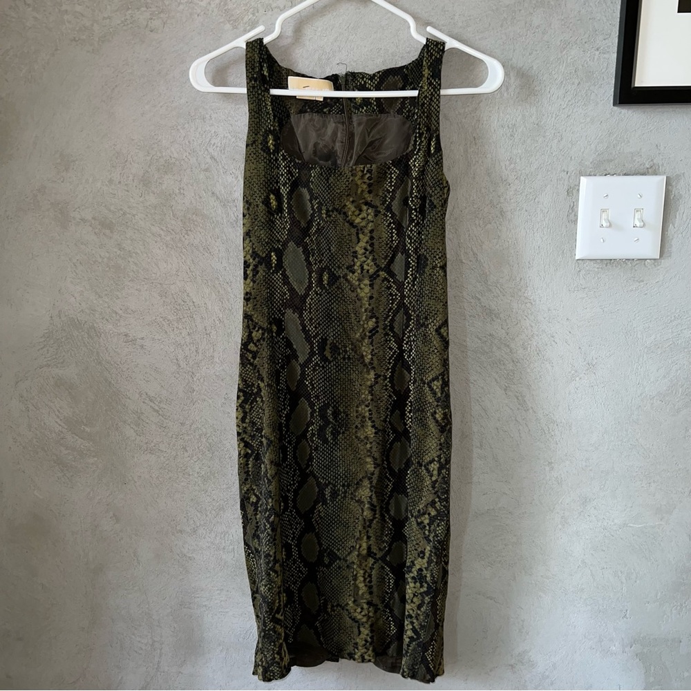 Mini Snake Print Dress🐍